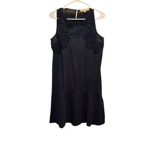 LOFT Blue Sheath Mini Dress Halter Sleeveless Cocktail